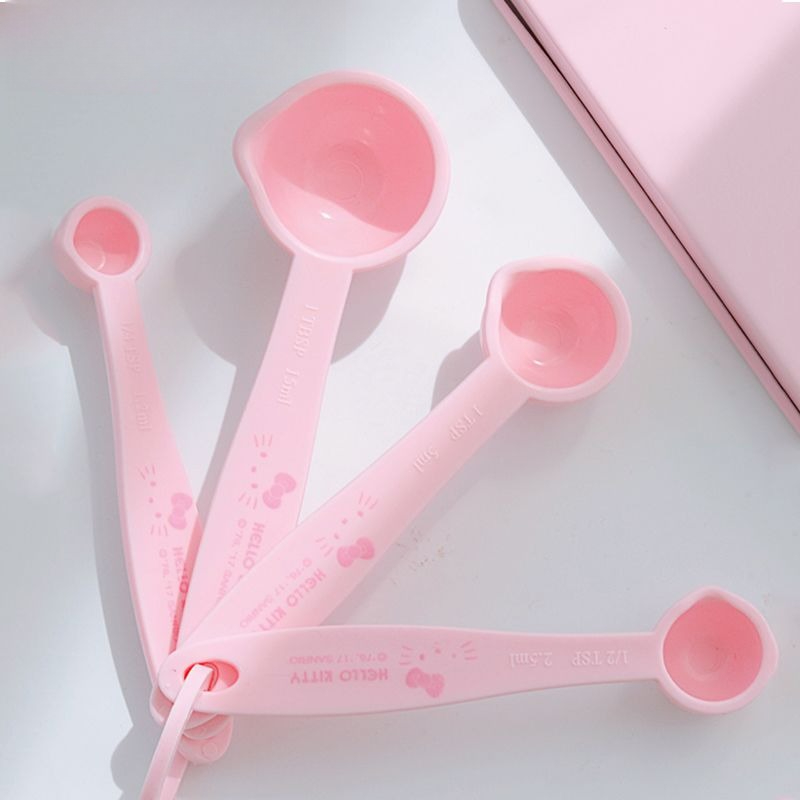 Baking Kitchen Set - Juego de cucharas medidoras con estampado