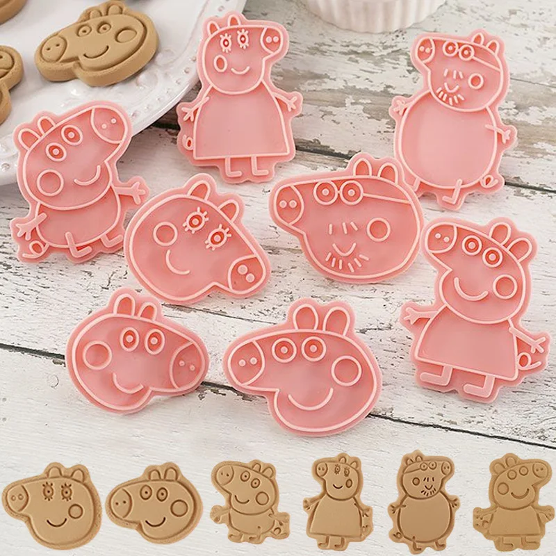 Baking Kitchen Set - Juego de 8 cortadores de galletas