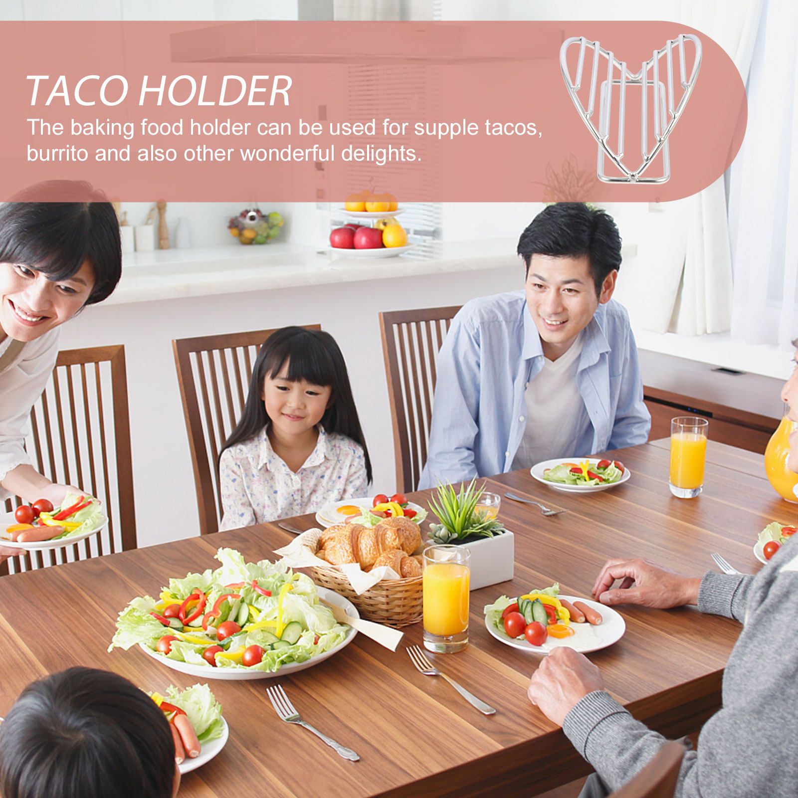 Soporte vertical de acero inox - Kitchen Baking Rack reseña y precio